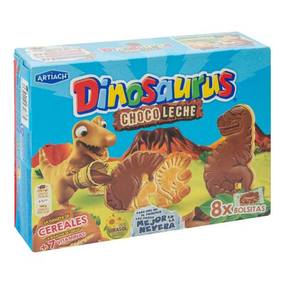 Galleta Dinosaurus articah 340g chocolate con leche