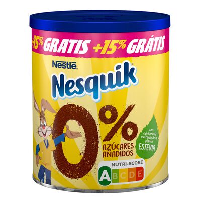 Cacao 0% Nesquik 300g + 15%