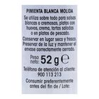 Pimenta blanca Alipende 52g molida