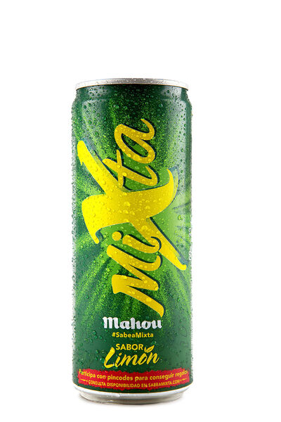 Cerveza con lim&oacute;n Mahou Mixta lata 33cl