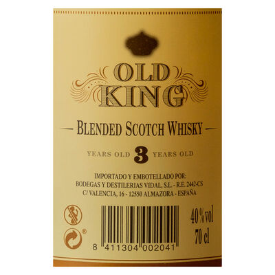 Whisky Old King 70cl