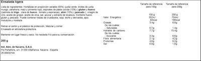Ensalada ligera Carretilla 200g