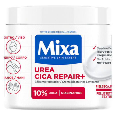 Crema corporal Mixa 400 ml Urea Cica Repair+
