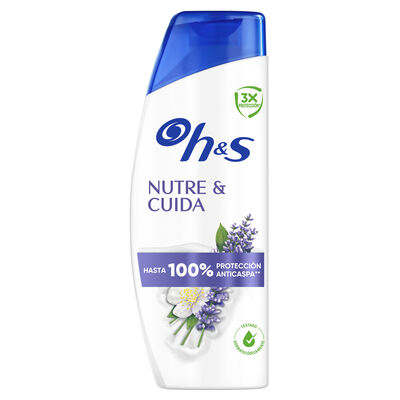 Champ&uacute; 2 en 1 nutre y cuida H&S 300 ml