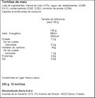 Tortilla maiz Mexifoods tacos 250g