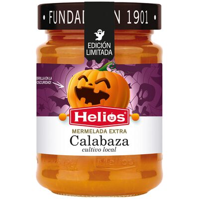 Mermelada extra de  calabaza halloween Helios 340g