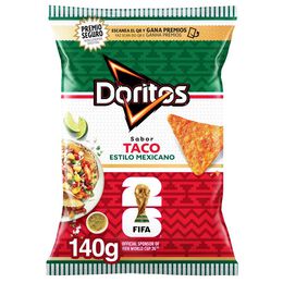 Snack de maíz estilo mexicano Doritos taco 140g