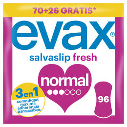 Salvaslip Exav 70+26 unidades Normal 96 ud