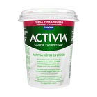 Kéfir activia con sabor a fresa y frambuesa con 380 gramos