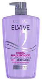 Champú con hidratación 72h Elvive 1L Hidra Hialurónico