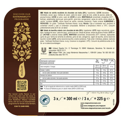 Helado Magnum classic 3 uds