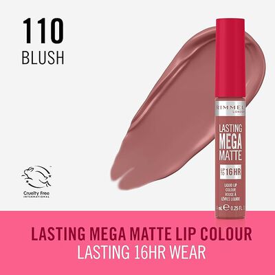 Pintalabios líquido Rimmel Lasting Mega 16h 110