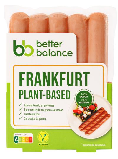 Salchichas veganas frankfurt Better Balance 200g