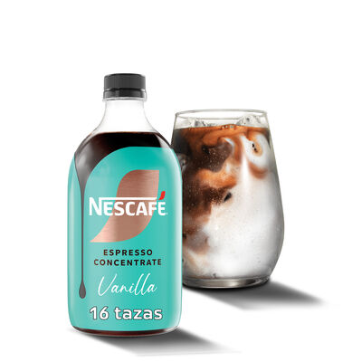 Caf&eacute; l&iacute;quido espresso concentrate con sabor a vainilla Nescaf&eacute; 500ml