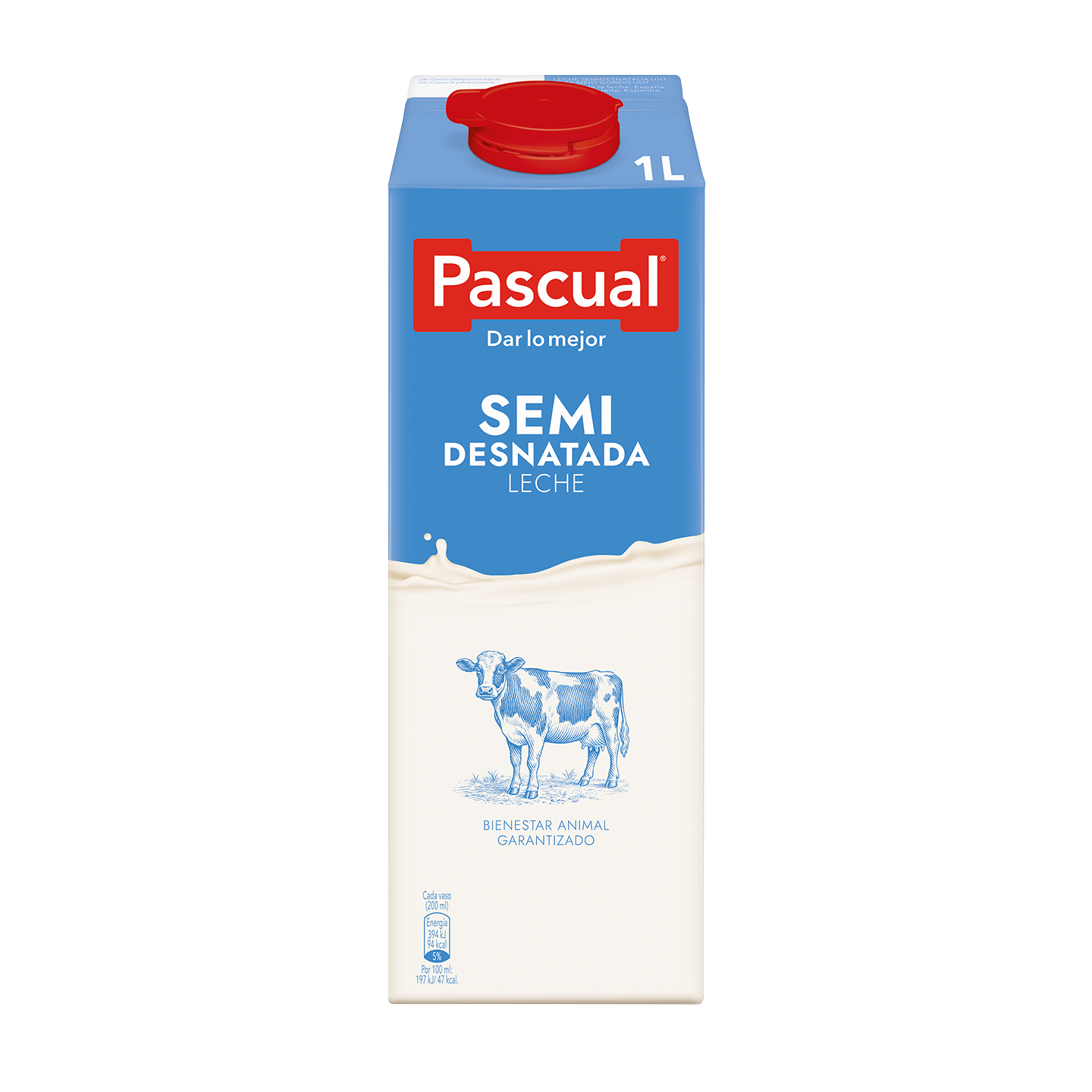 Leche Pascual 1l semidesnatada