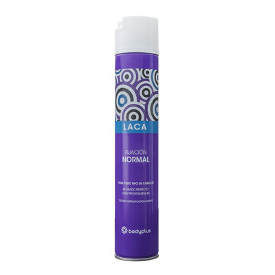 Laca fijadora para el cabello Bodyplus 400ml fijacion normal