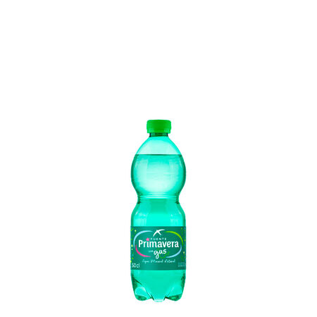 Agua con gas Fuente Primavera 0,5l pack 6