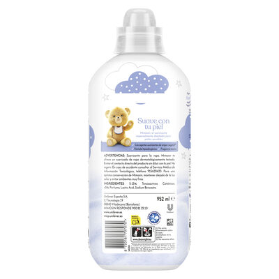 Suavizante concentrado Mimosín 56 lavados caricias pieles sensibles