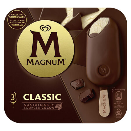Helado Magnum classic 3 uds