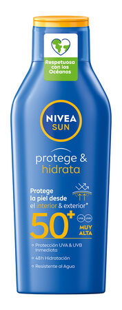 Crema solar Nivea 400ml FPS 50+ protege e hidrata