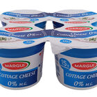Queso fresco granulad0 0% materia grasa cottage Margui 4x125g