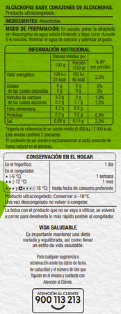 Alcachofas Baby Alipende 300g