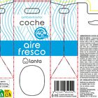 Ambientador coche Lanta 6ml aire fresco