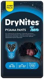 Pants calzoncillo Huggies Drynites Teen Boys 27-57kg 13 uds 57 g