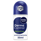 Desodorante roll-on dermo control sensitive Nivea 50 ml