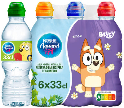 Agua Aquarel 33cl pack 6 sport