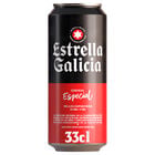 Cerveza rubia especial Estrella Galicia lata 33cl