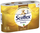 Papel higi&eacute;nico Scottex 6 rollos sensitive