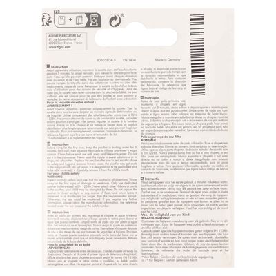 Biber&oacute;n silicona Tigex 300ml desde 6 meses