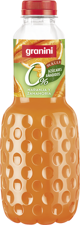 Bebida zanahoria y naranja Granini 1l
