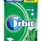 Chicles hierbabuena sin azúcar Orbit pack 4