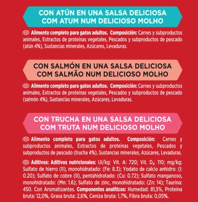 Comida h&uacute;meda gato Purina Gourmet mon petit pack 6