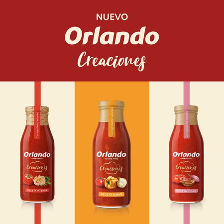 Tomate frito creaciones Orlando 495g receta suave