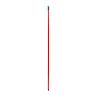 Palo de fregona metálico Pla 1,4m rojo