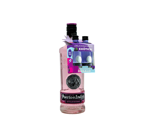 Ginebra Puerto de Indicas 70cl + regalo 2 miniaturas