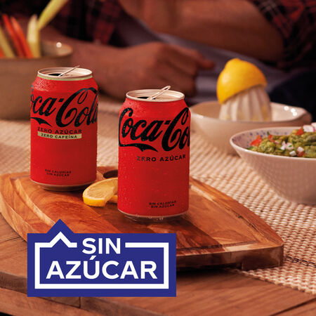 Refresco cola Coca-Cola lata 33cl zero