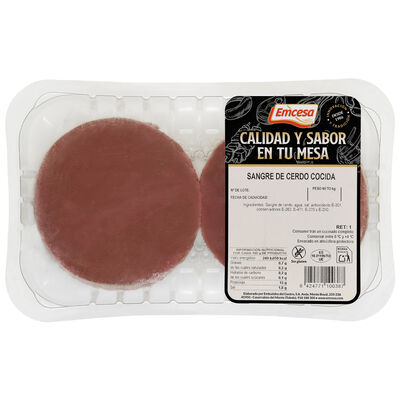 Sangre de cerdo cocida Emcesa 300g
