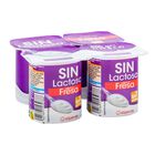 Leche fermentada sin lactosa Alipende pack 4 125g fresa