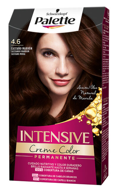 Tinte de cabello Schwarzkopf Palette nº 4.6 castaño marrón