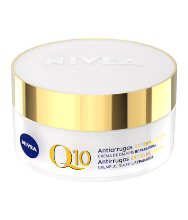 Crema Facial Dia Nivea Q10 50Ml Antiarrugas Extranutritivapiel Seca