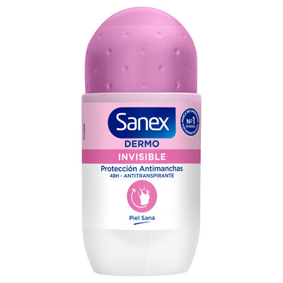 Desodorante Dermo Invisible Roll-On Sanex 50 ml