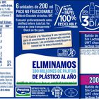 Batido sin lactosa Puleva 200ml pack 6 chocolate