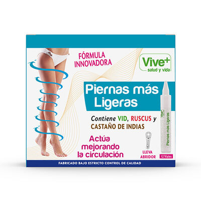Piernas mas ligeras Vive+ 12u