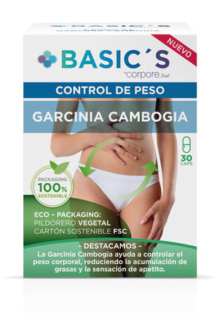 Garcinia cambogia Basic'S 30 cápsulas