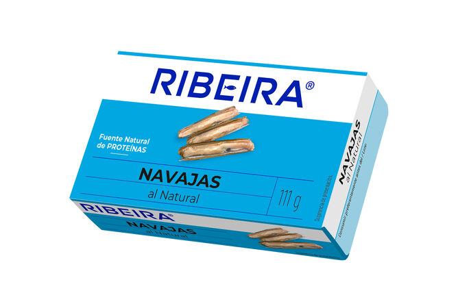Navajas al natural Ribeira 63g