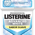 Enjuague bucal Listerine 500ml white suave